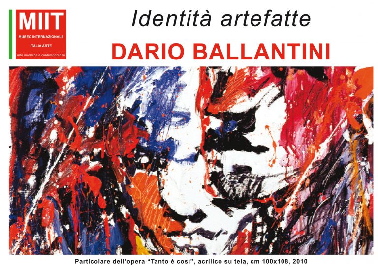 ‘IDENTITA’ ARTEFATTE: DARIO BALLANTINI’