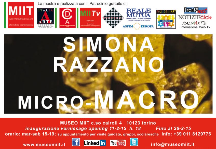‘SIMONA RAZZANO’ – DALL’11 AL 26 FEBBRAIO 2015