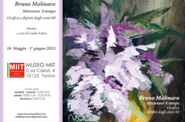 ‘BRUNO MOLINARO. ATTRAVERSO IL TEMPO’ DAL 16 MAGGIO AL 1 GIUGNO 2023