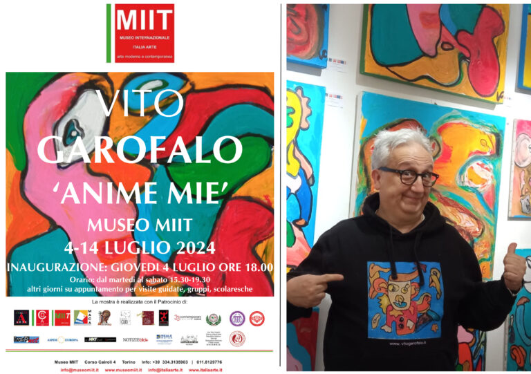 ‘VITO GAROFALO. ANIME MIE’ – DAL 4 AL 14 LUGLIO 2024